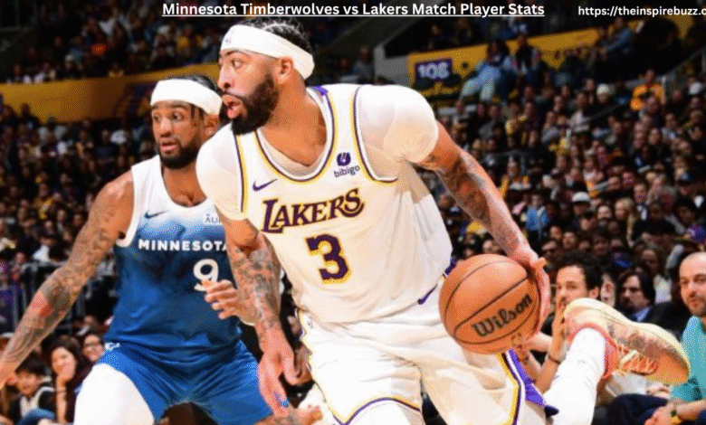 Minnesota Timberwolves vs Lakers Match Player Stats