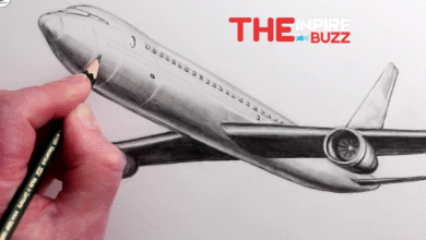 airplane drawing