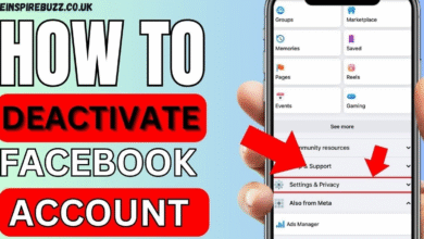 how to deactivate facebook