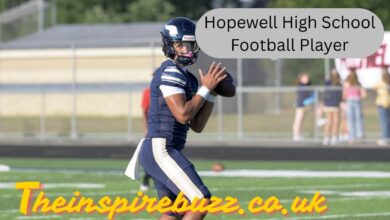 Hopewell High School Football Player