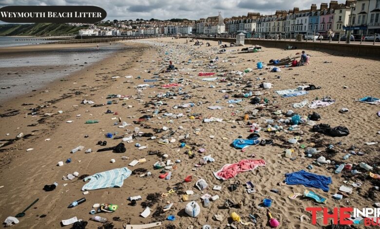 Weymouth Beach Litter