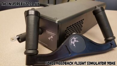 Force Feedback Flight Simulator Yoke