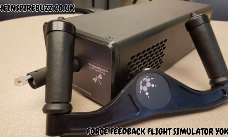 Force Feedback Flight Simulator Yoke