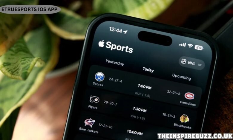 EtrueSports iOS App